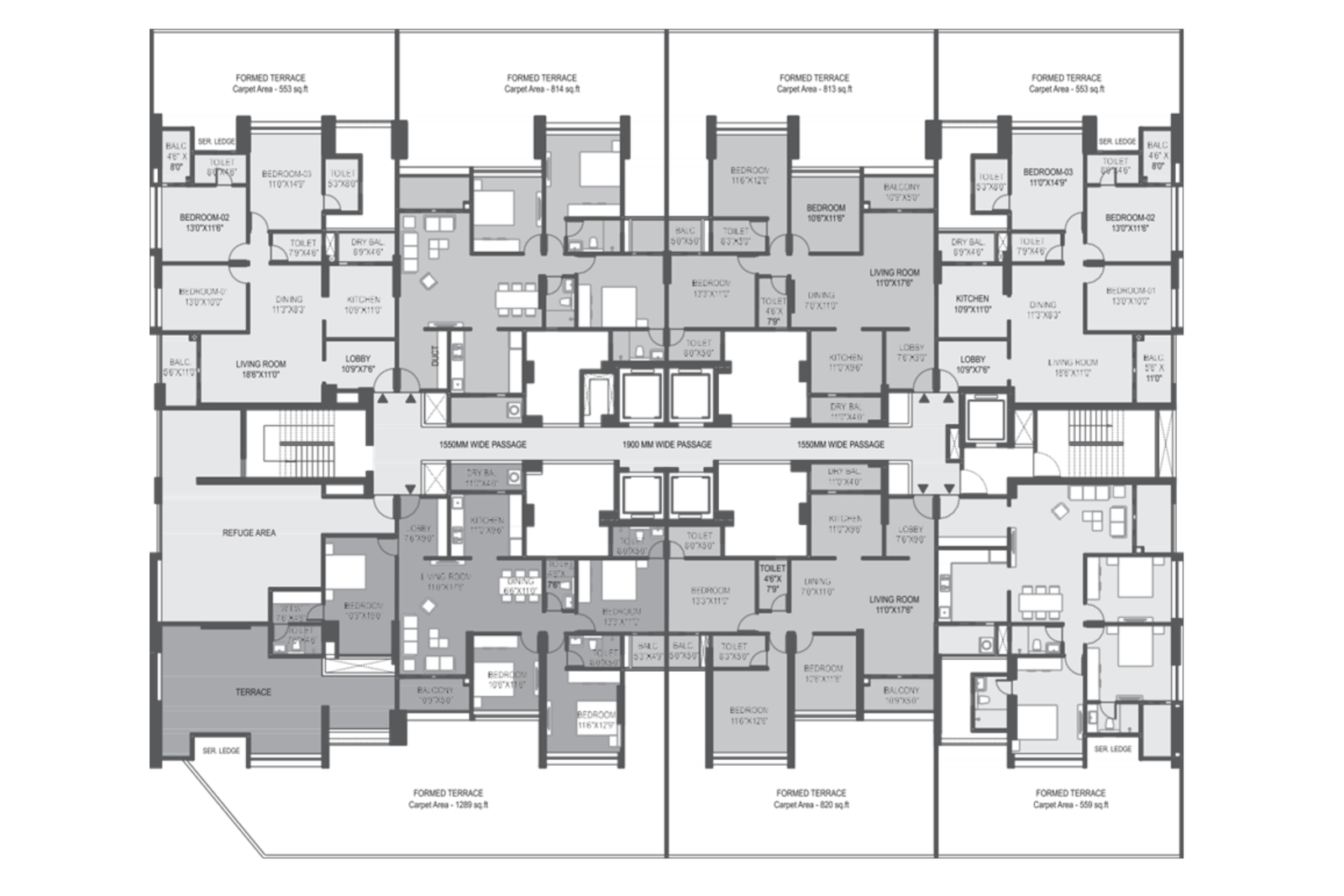 5th Floor Plan