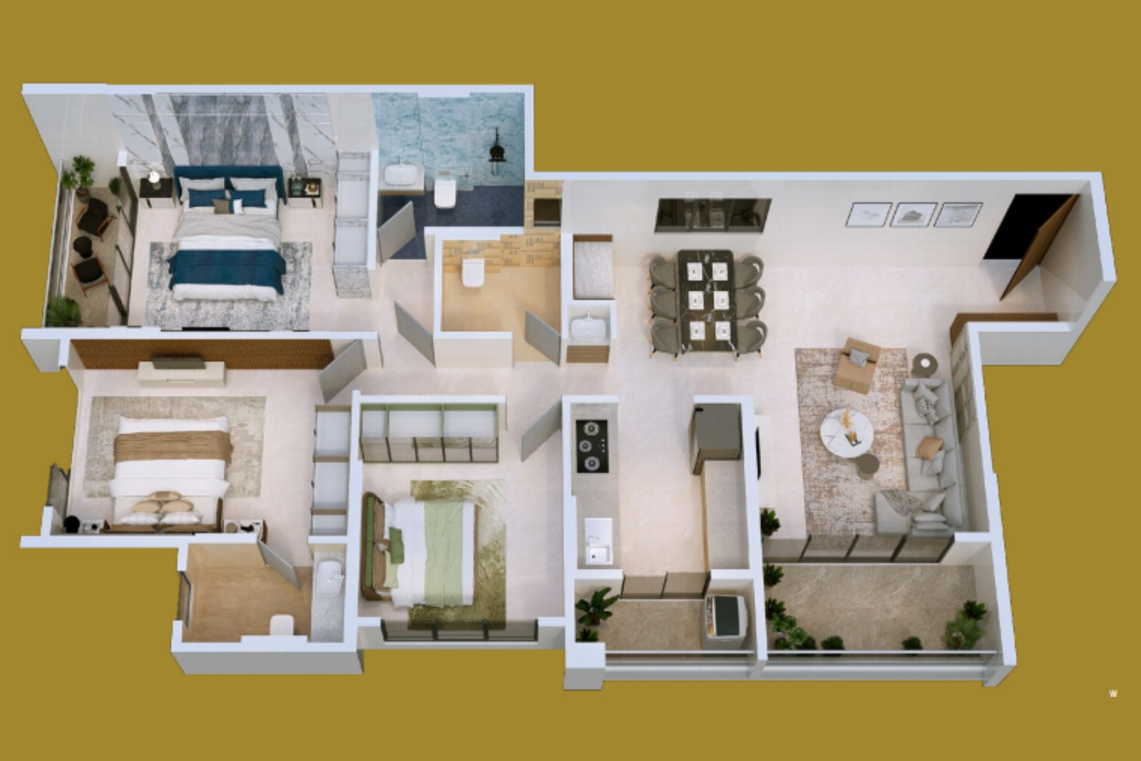 3 BHK