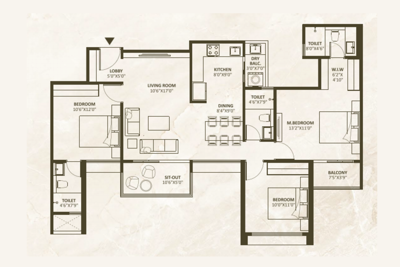 3 BHK