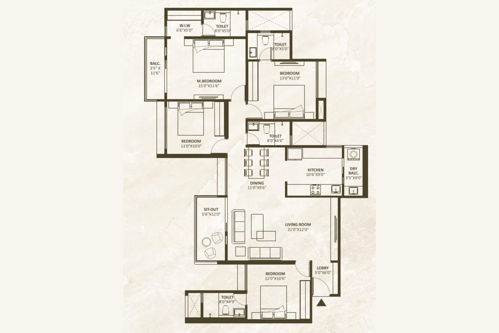 4 BHK