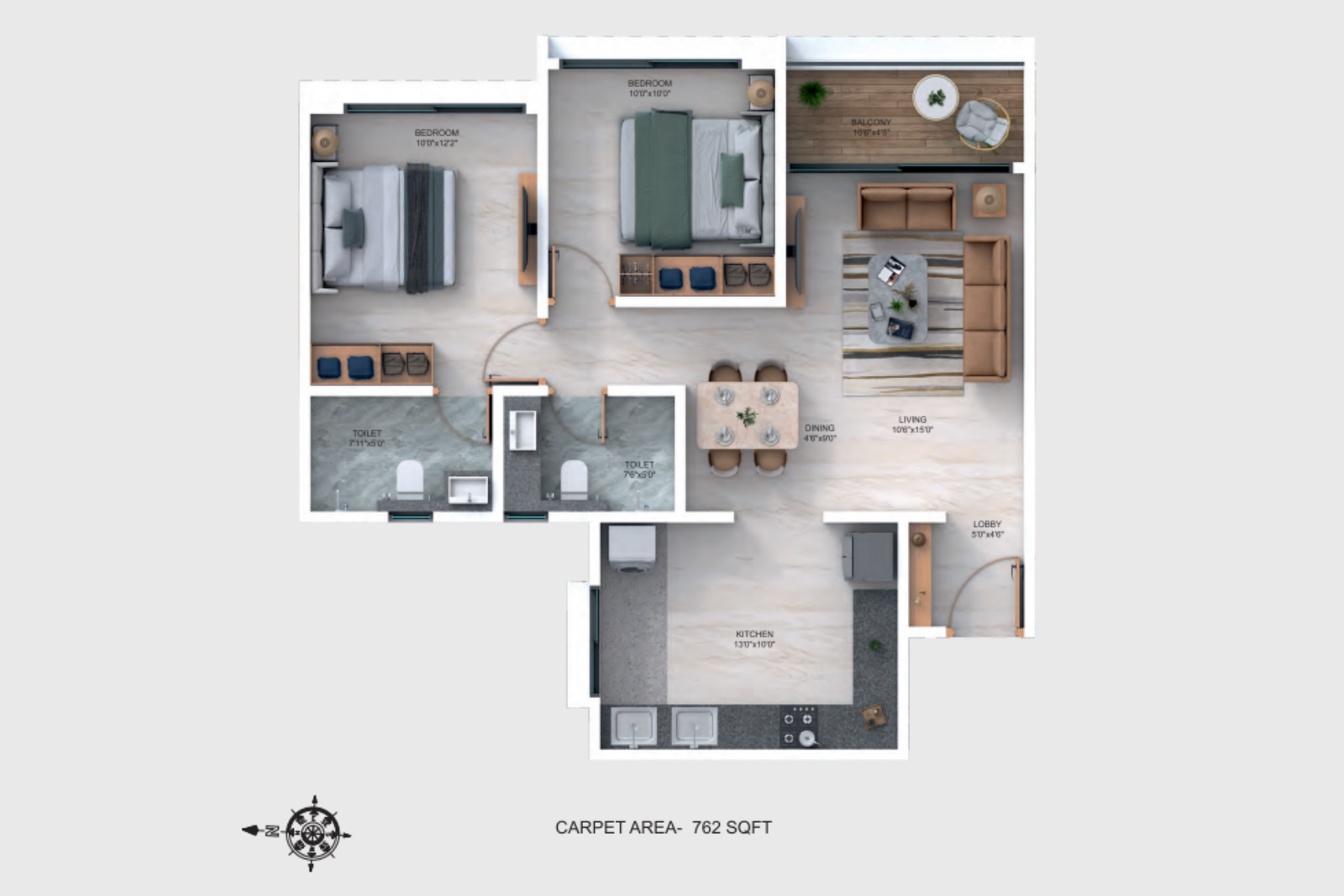 2 BHK