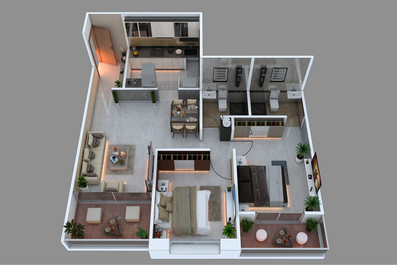 2 BHK Type-1