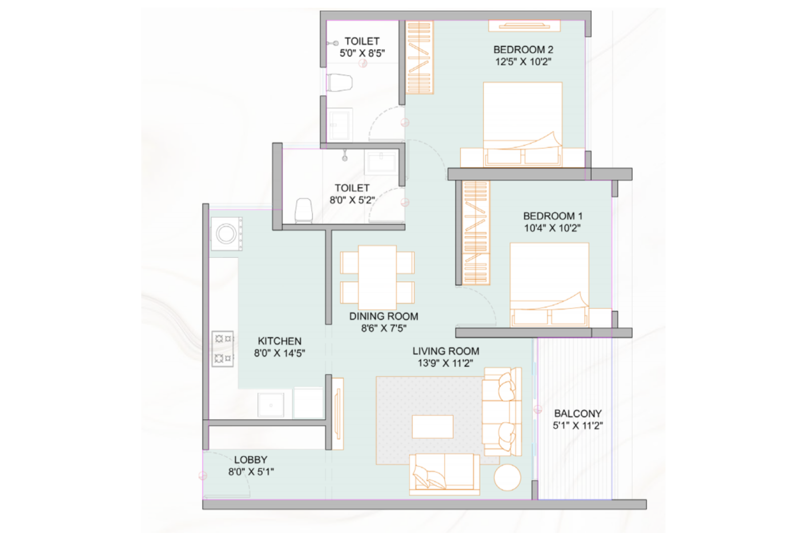 2 BHK