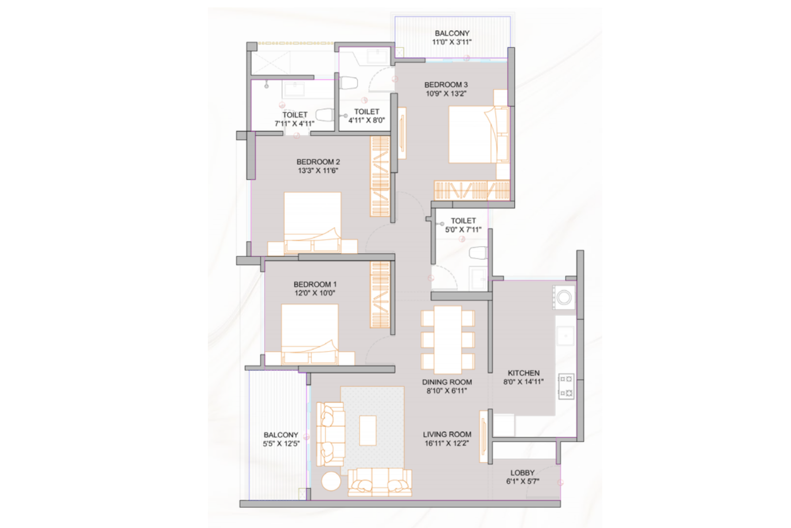 3 BHK